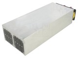 Radiator extrudat cu aripioare, aluminiu