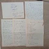 MATILDA CARAGIU(SORA LUI TOMA CARAGIU)-3 POEZII SEMNATE + O SCRISOARE SEMNATA.