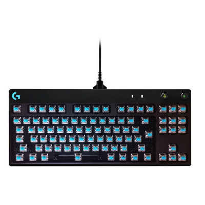 Tastatura Gaming Logitech G PRO, Iluminare RGB, FARA TASTE foto