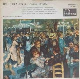 Disc vinil, LP. Famous Waltzes-JOHANN STRAUSS jr.-241041