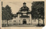 CP1858N Băile Govora, Stabilimentul băilor, Editura Anastasiu și Petrescu, 1938, ștampilă cenzură V&acirc;lcea, carte poștală