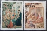 Italia 1976 - Craciunul 2v.,neuzat,perfecta stare(z)