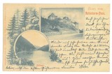 5813 - TURNU-ROSU, Sibiu, Litho, Romania - old postcard - used - 1899
