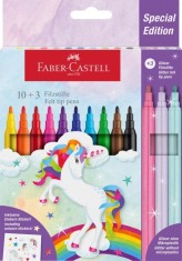 Carioca 10+3 culori Unicorni Faber-Castell foto