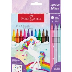 Carioca 10+3 culori Unicorni Faber-Castell