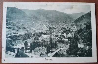 Carte postala, Brasov vedere generala, 1930 foto
