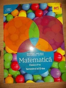 Matematica pentru clasa a 5-a semestrul II foto