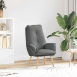 VidaXL Fotoliu de relaxare Gri &icirc;nchis 69 x 74 x 93 cm țesătură