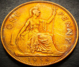 Cumpara ieftin Moneda istorica PENNY - Marea Britanie/Anglia, anul 1938 *cod 3875 - GEORGIVS VI, Europa