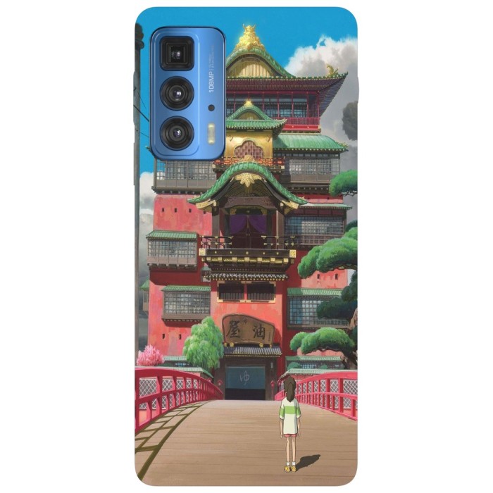 Husa compatibila cu Motorola G20 model Spirited away Mei Studio Ghibli, Silicon, TPU, Viceversa