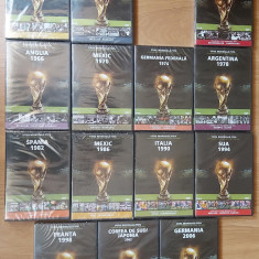 DVD Fotbal: Seria Cupa Mondiala FIFA 1930-2006 ( 14 discuri SIGILATE )