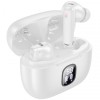 Handsfree Bluetooth Borofone FQ7 Treasure, TWS, ANC, MultiPoint, Alb