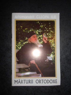 ARHIMANDRIT CLEOPA ILIE - MARTURII ORTODOXE foto