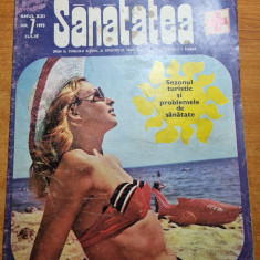 revista sanatatea iulie 1973-calimanesti,art. orasul si sanatatea