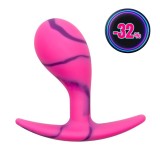 Dildo Leso Finger Butt Plug S Black/Red