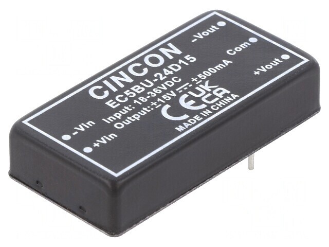 Convertor DC/DC 15W 18-36V la 15V/-15V