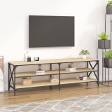 vidaXL Comodă TV, stejar sonoma, 160x40x50 cm, lemn prelucrat