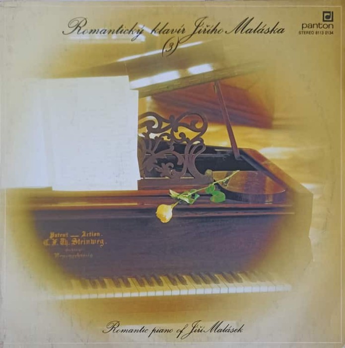 Disc vinil, LP. ROMANTIC PIANO OF JIRI MALASEK-JIRI MALASEK