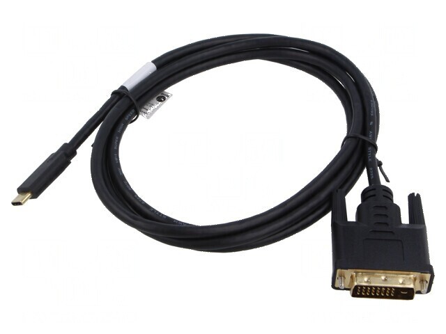 Cablu-adaptor USB 3.1 DVI-D la USB C