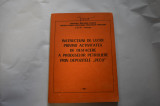 Instructiuni de lucru privind desfacerea produselor PECO (1985)