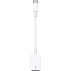 Adaptor OTG USB-C - USB-A Apple, Alb MJ1M2ZM/A