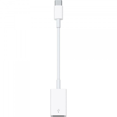 Adaptor OTG USB-C - USB-A Apple, Alb MJ1M2ZM/A foto