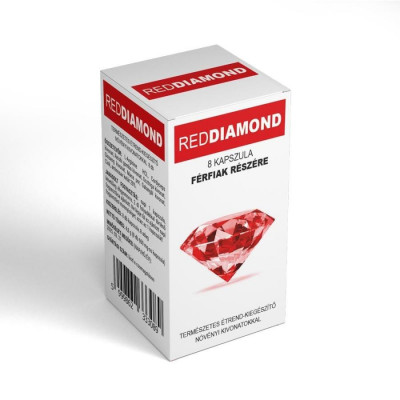 Stimulent Pentru Potenta Red Diamond, 8 Caps. foto