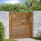 VidaXL Poartă de grădină Design cruce din oțel rezistent la intemperii
