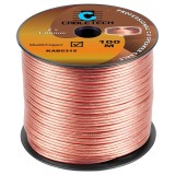 Cablu difuzor 2x1.0 transparent cupru CBT