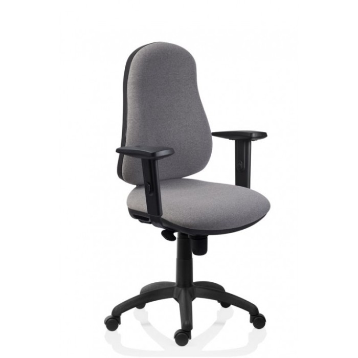 SCAUN DE BIROU FELIX GRI CU BRATE REGLABILE - Standard