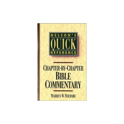 Nelson&amp;#039;s Quick Reference Chapter-By-Chapter Bible Commentary: Nelson&amp;#039;s Quick Reference Series foto