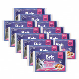BRIT Premium Cat Dinner Plate in Jelly tin 12 x (4 x 85 g)