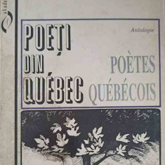 POETI DIN QUEBEC, ANTOLOGIE-LOUISE BLOUIN, BERNARD POZIER