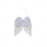 Cumpara ieftin Decoratiune Craciun - Angel Wings Feather White, 34x30cm |