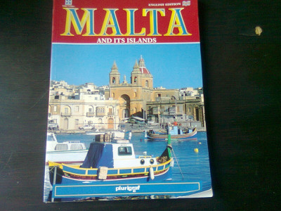 MALTA AND ITSISLANDS, CARTE DE CALATORIE IN LIMBA ENGLEZA foto