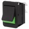 Comutator On-Off 16A 250V Negru-Verde