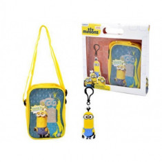 Set Geanta de Umar si Breloc Minions foto