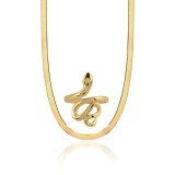 Cumpara ieftin Set inel si colier, Serpents of Medusa, Impachetare premium, Otel inoxidabil placat cu aur 18K, Auriu