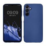 Husa Kwmobile pentru Samsung Galaxy A15 5G, Albastru, Silicon, KWM000021MJ002C, Carcasa
