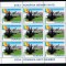 ROMANIA 2004 LP 1633 a ROMANIA MEMBRA NATO COALA MICA DE 9 TIMBRE DANTELAT MNH