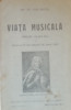 VIATA MUSICALA - CLASA VI-a - Mih. Gr. Poslușnici - 1929