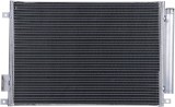 Condensator climatizare AC Chrysler Ypsilon; Fiat 500, Panda; Ford Ka; Lancia Ypsilon, motor: 0.9 Twinair, 1.2, 1.3 MultiJet, Condensator cu uscator