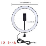 1 inch poate fi &icirc;ntunecat selfie led ring light blogger vlogging youtube video l, Oem