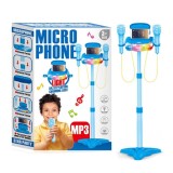 Microfon dublu cu baterii si suport, pentru baieti, China