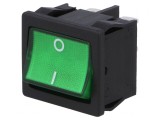 Comutator Balansoar Verde ON/OFF 10A 250V