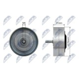 Rola intinzator curea transmisie Audi A8 D3 (4e2, 4e8) 2002-2010, Vw Phaeton (3d1, 3d2, 3d3, 3d4, 3d6, 3d7, 3d8, 3d9) 2002-2016, 500277