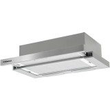 Hota incorporabila telescopica Hansa OTS6251IH, Putere de absorbtie 429 m3/h, 2 motoare, 60 cm, Inox