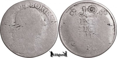 1764-1769 B, &amp;sup1;&amp;frasl;₁₂ Reichsthaler - Frederic al II-lea - Regatul Prusiei foto