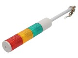 Coloană de semnalizare LED roșu/ambră/verde ST56L-3-24-RAG