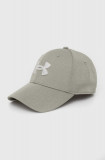 Under Armour sapca culoarea verde, cu imprimeu